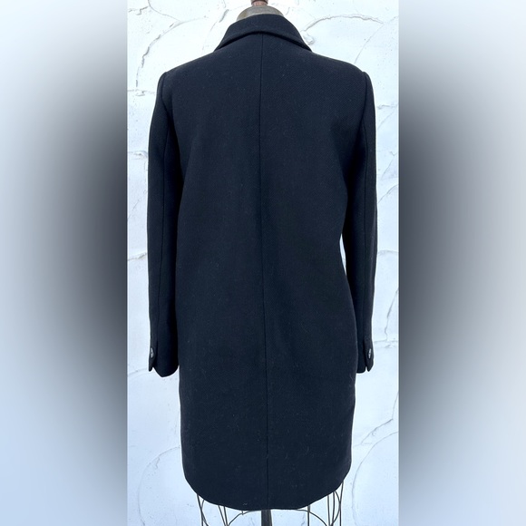 ZARA- ladies double breasted wool peacoat - Picture 6 of 9